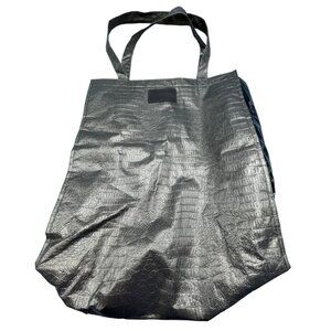 large chico's tote bag 2 handles rectangle 20x16" READ